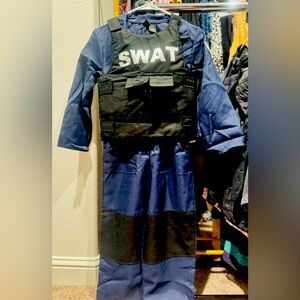 SWAT costume with with removable vest